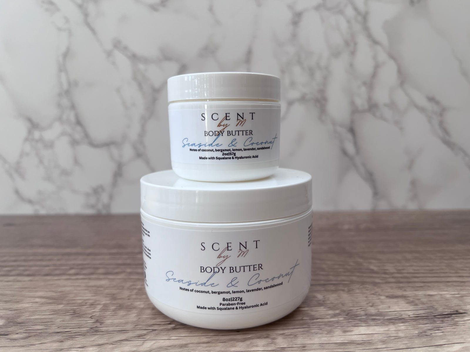 Seaside & Coconut (Gender Neutral) Made with Hyaluronic Acid & Squalane