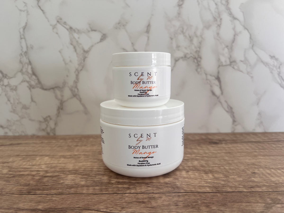 Mango Body Butter Made with Hyaluronic Acid &amp; Squalane